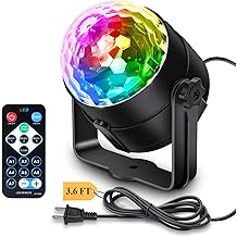 🎉 Disco Ball Light – Rotating Party Light with APP & Remote Control 🎶