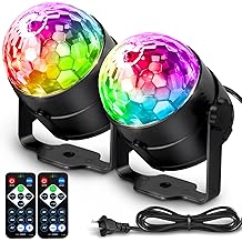 🎉 Disco Ball Light – Rotating Party Light with APP & Remote Control 🎶