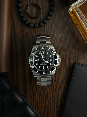 RLX - Submariner Date - Silver Black - AAA Quality