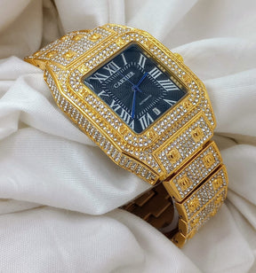 Branded Diamond Watch For Men's